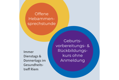 Neues Angebot im Gesundheitstreff Riem: Offener Rückbildungskurs und Hebammensprechstunde